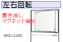 エコノミー 脚付ホワイトボード（両面）