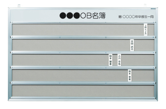 掲示板のフレームに