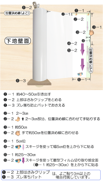 3人以上でホワイトボードシートを貼ります！