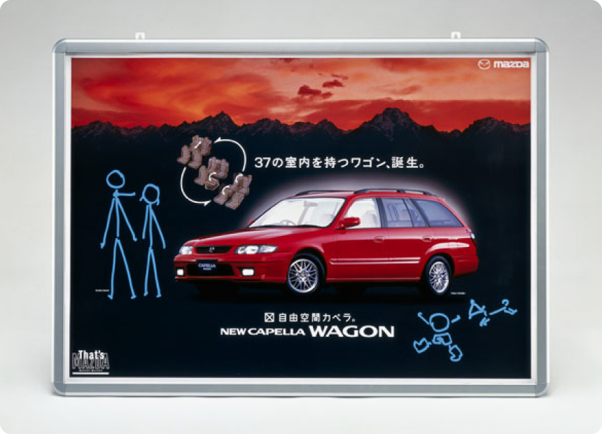 オープンフレームポスター用ボードシルバー枠