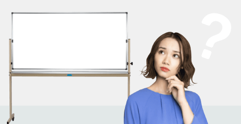 ホワイトボードが消えにくくなったとき!