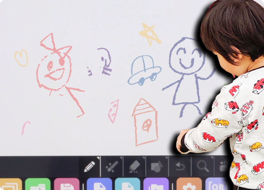ご家庭でのお絵描きや自習に